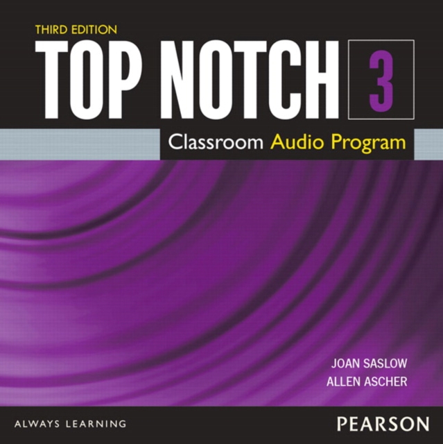 Top Notch 3 Class Audio CD, CD-ROM Book