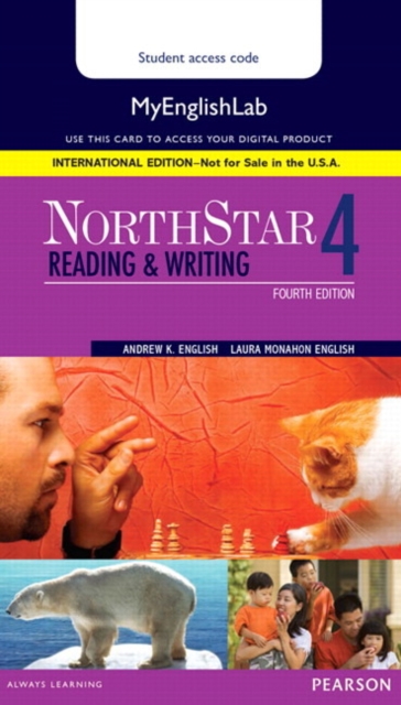 NorthStar Reading and Writing 4 MyLab English, International Edition, Digital product license key Book