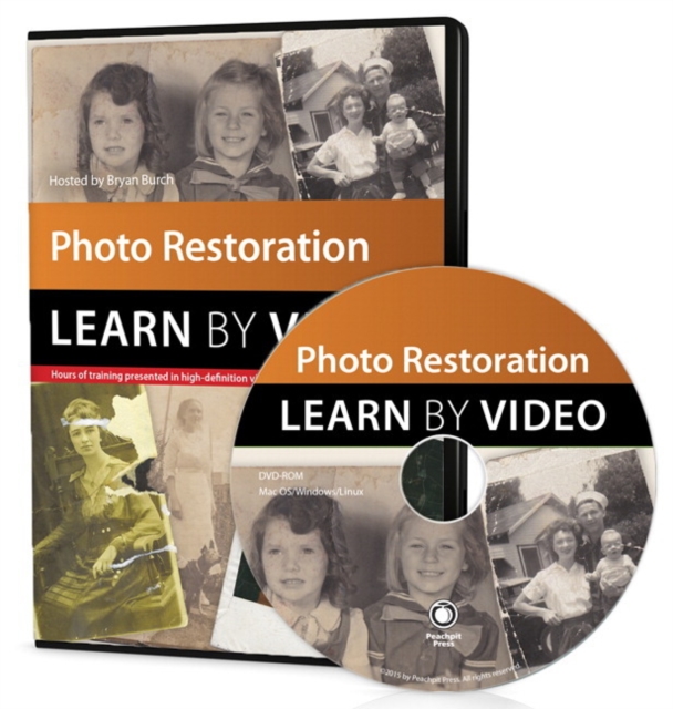 Photo Restoration Learn by Video, DVD-ROM Book