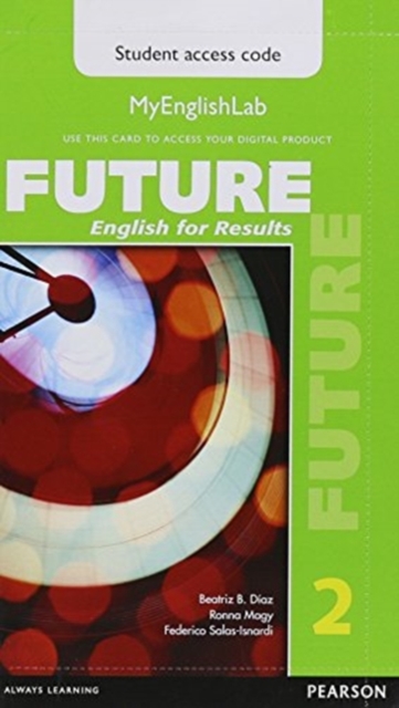 Future 2 MyLab English Access Code Card, Digital product license key Book
