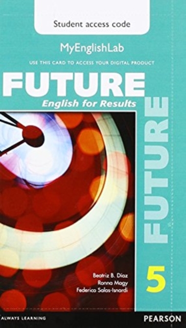 Future 5 MyLab English Access Code Card, Digital product license key Book