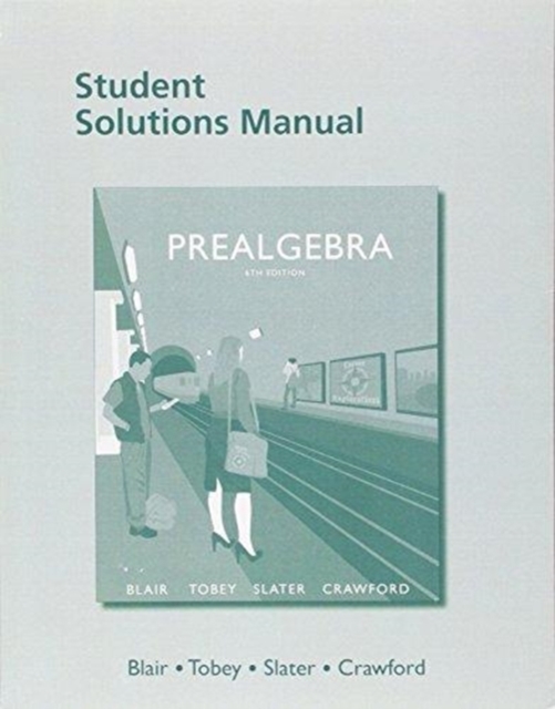 Student Solutions Manual for Prealgebra, Paperback / softback Book