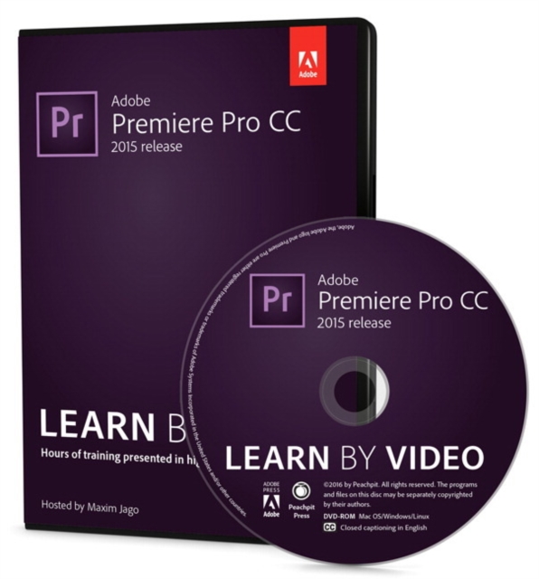 Adobe Premiere Pro CC Learn by Video (2015 release), DVD-ROM Book