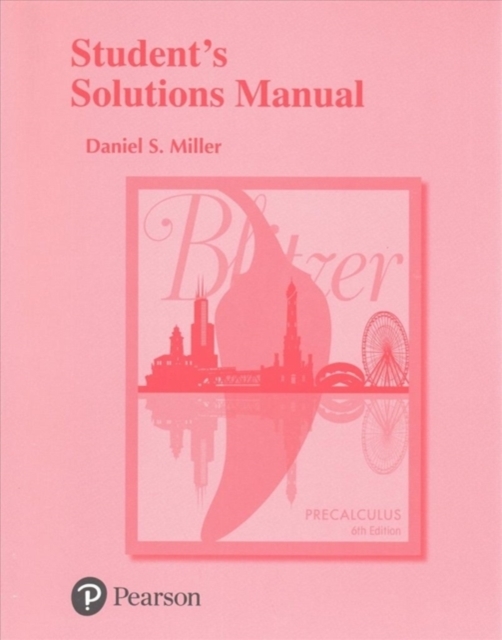 Student's Solutions Manual for Precalculus, Paperback / softback Book