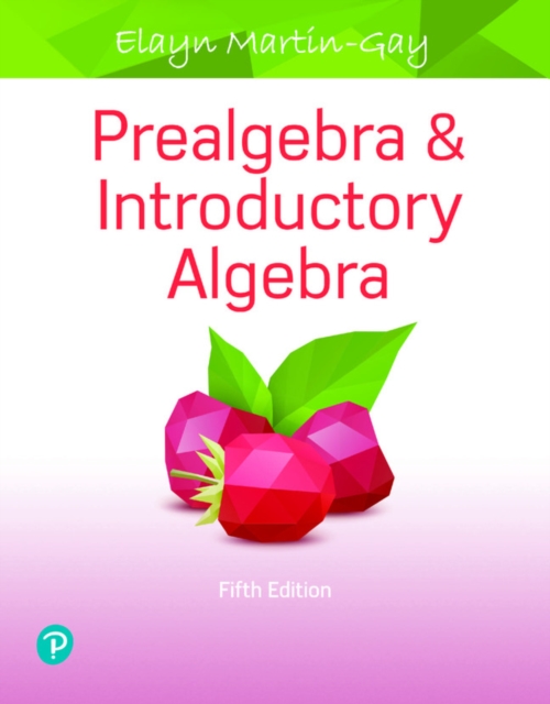 Prealgebra & Introductory Algebra, Paperback / softback Book