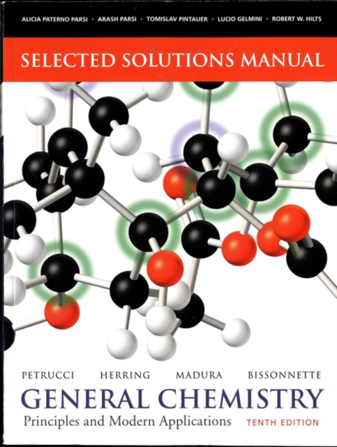 Selected Solutions Manual for General Chemistry: Principles and Modern Applications, Paperback / softback Book