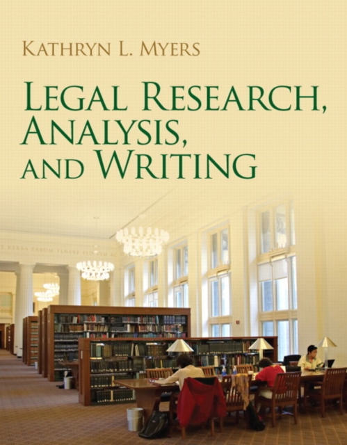 Legal Research, Analysis, and Writing, Paperback / softback Book