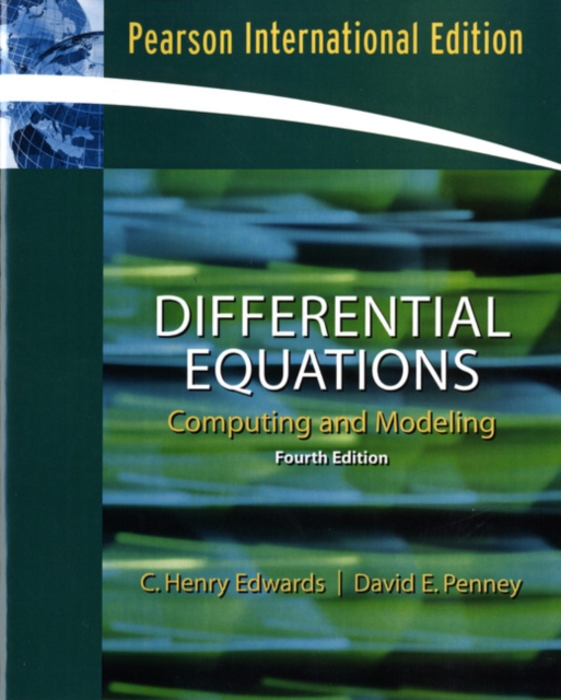 Differential Equations Computing and Modeling, Paperback Book