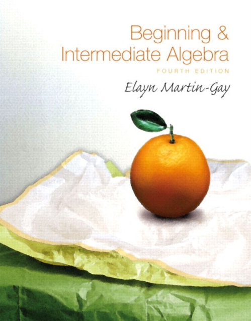 Beginning and Intermediate Algebra, Mixed media product Book
