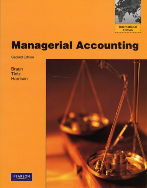 Managerial Accounting, Paperback Book