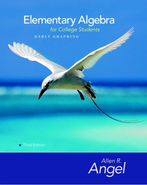 Elementary Algebra Early Graphing for College Students, Hardback Book