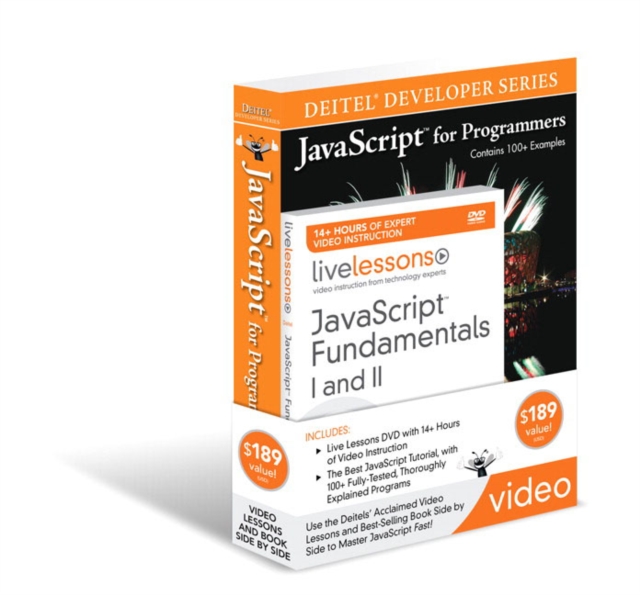 JavaScript Fundamentals I and II LiveLessons Bundle, Mixed media product Book