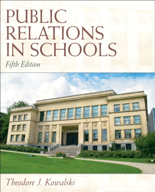 Public Relations in Schools, Hardback Book