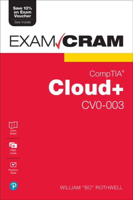 CompTIA Cloud+ CV0-003 Exam Cram, Multiple-component retail product Book