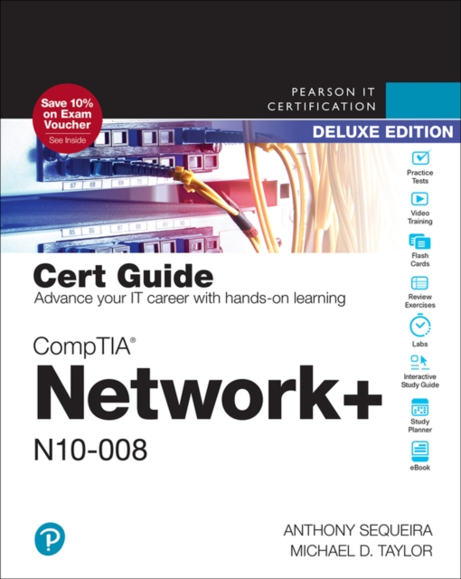 CompTIA Network+ N10-008 Cert Guide, Deluxe Edition, Multiple-component retail product Book