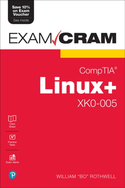 CompTIA Linux+ XK0-005 Exam Cram, Paperback / softback Book