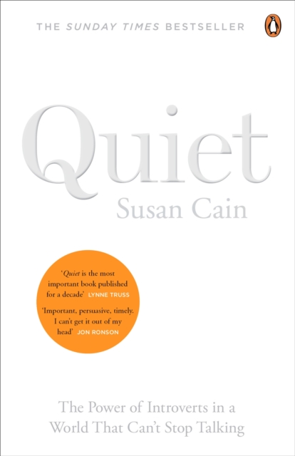Quiet : The Power of Introverts in a World That Can't Stop Talking, Paperback / softback Book