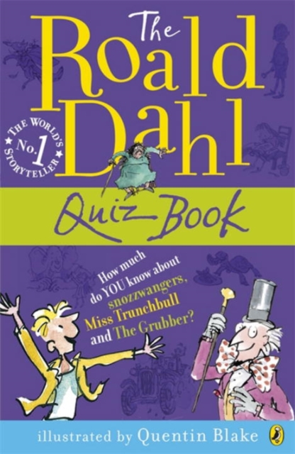 The Roald Dahl Quiz Book, Paperback Book