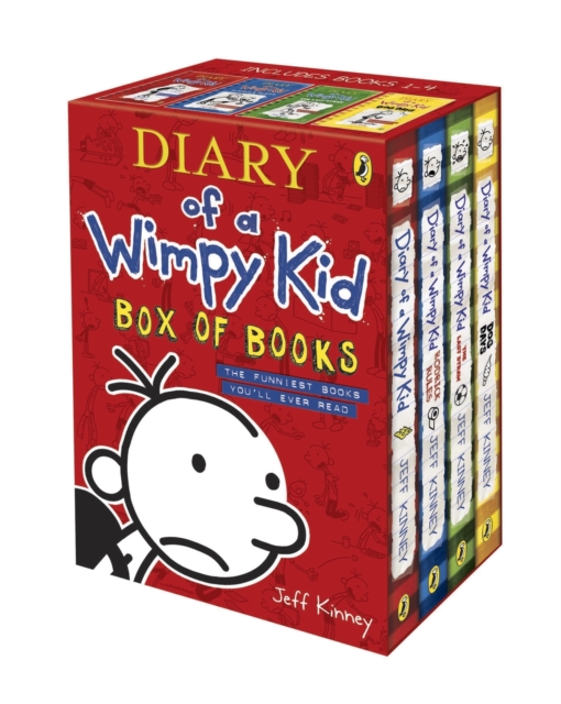 Diary of a Wimpy Kid Box of Books: Jeff Kinney: 9780141341415