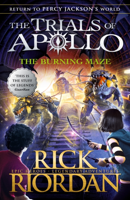 The Burning Maze (The Trials of Apollo Book 3), Paperback / softback Book