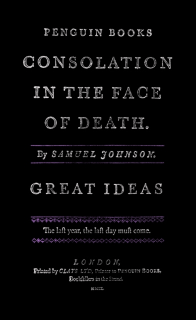 Consolation in the Face of Death, EPUB eBook