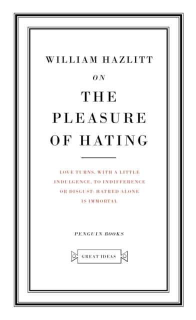 On the Pleasure of Hating, EPUB eBook