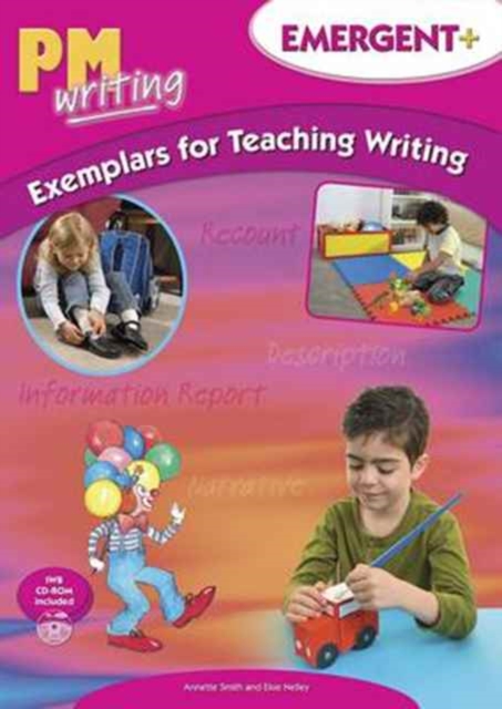 PM Writing Emergent + Exemplars for Teaching Writing, Mixed media product Book