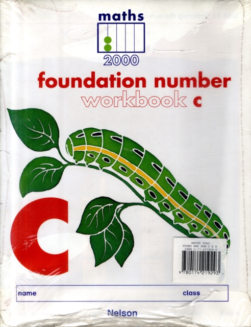 Maths 2000 : Foundation Number Workbook C, Multiple copy pack Book