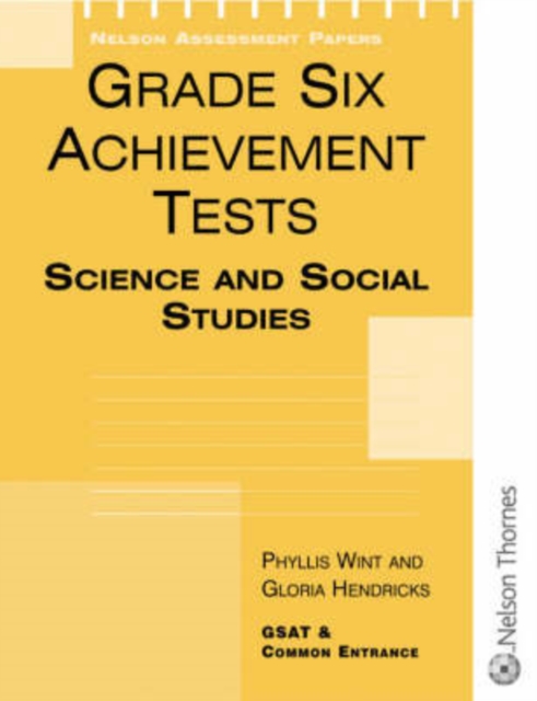 Grade Six Achievement Tests Assessment Papers Science and Social Studies, Spiral bound Book