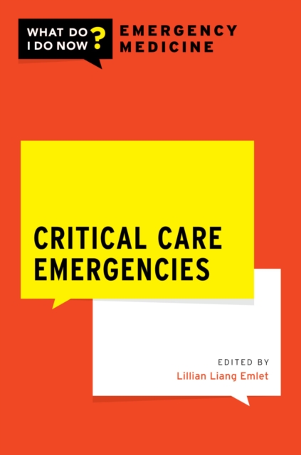Critical Care Emergencies, PDF eBook