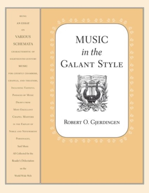 Music in the Galant Style, Paperback / softback Book