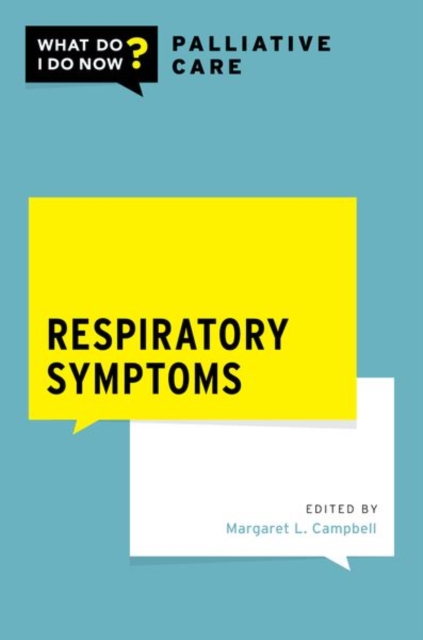 Respiratory Symptoms, Paperback / softback Book