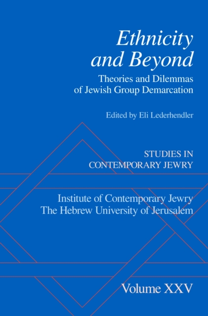 Ethnicity and Beyond : Theories and Dilemmas of Jewish Group Demarcation, EPUB eBook