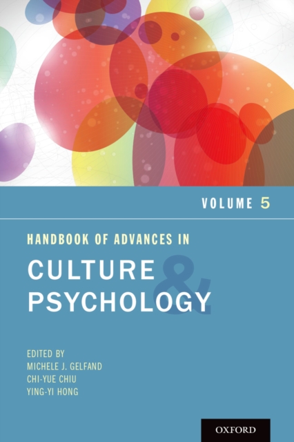Handbook of Advances in Culture and Psychology, Volume 5, EPUB eBook