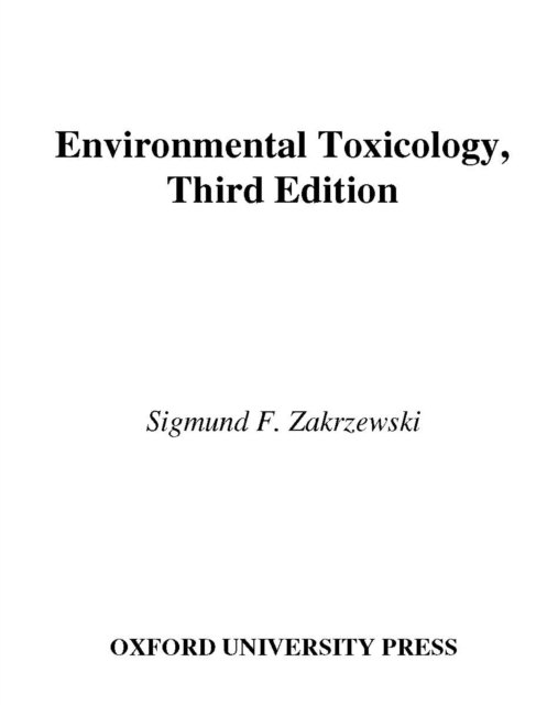 Environmental Toxicology, EPUB eBook