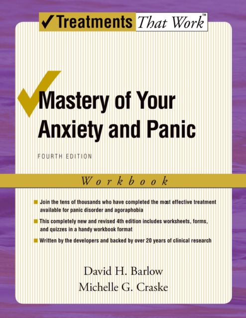 Mastery of Your Anxiety and Panic, EPUB eBook