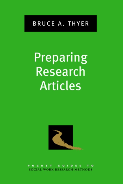 Pocket Guide to Preparing Social Work Research Articles, EPUB eBook