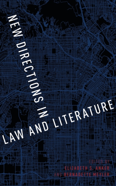 New Directions in Law and Literature, Hardback Book