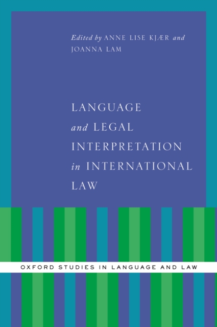 Language and Legal Interpretation in International Law, EPUB eBook
