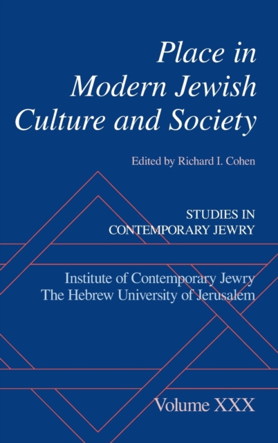 Place in Modern Jewish Culture and Society, Hardback Book