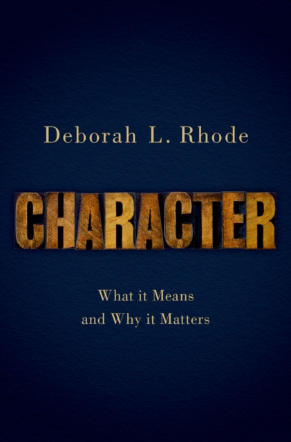 Character : What it Means and Why it Matters, PDF eBook