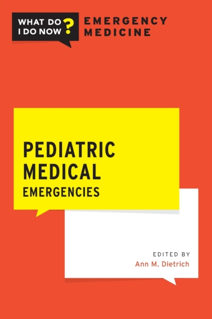 Pediatric Medical Emergencies, Paperback / softback Book