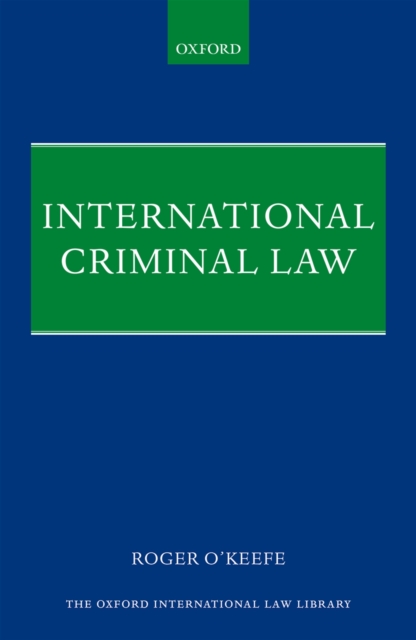 International Criminal Law, EPUB eBook