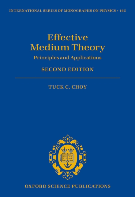 Effective Medium Theory : Principles and Applications, PDF eBook