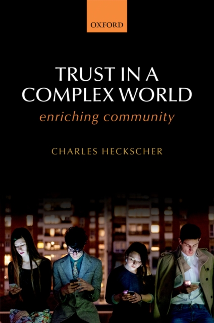 Trust in a Complex World : Enriching Community, PDF eBook