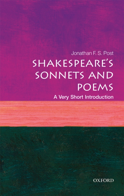Shakespeare's Sonnets and Poems: A Very Short Introduction, PDF eBook
