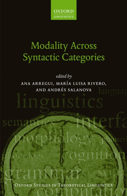 Modality Across Syntactic Categories, PDF eBook