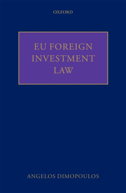 EU Foreign Investment Law, PDF eBook