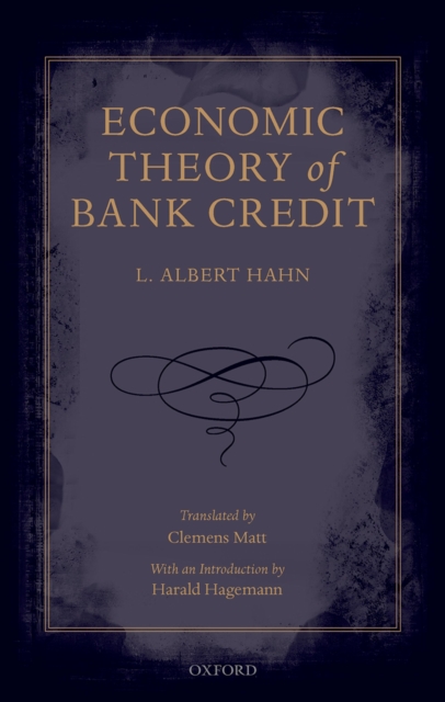 Economic Theory of Bank Credit, EPUB eBook