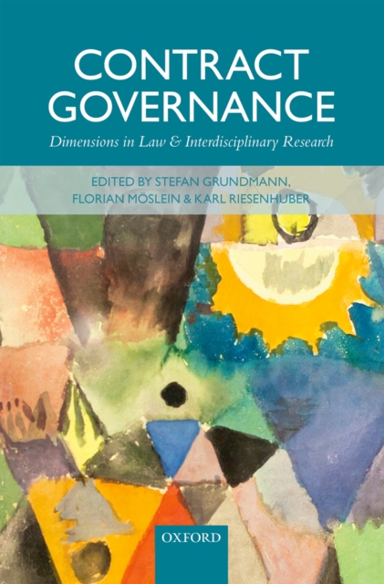 Contract Governance : Dimensions in Law and Interdisciplinary Research, PDF eBook